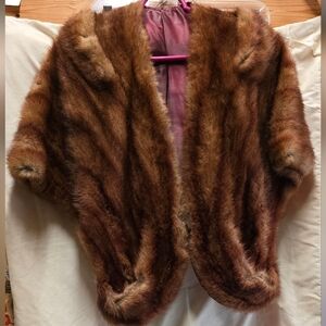 Vintage Kerrybrooke Sears Roebuck & Co 1960s Mink Fur Stole